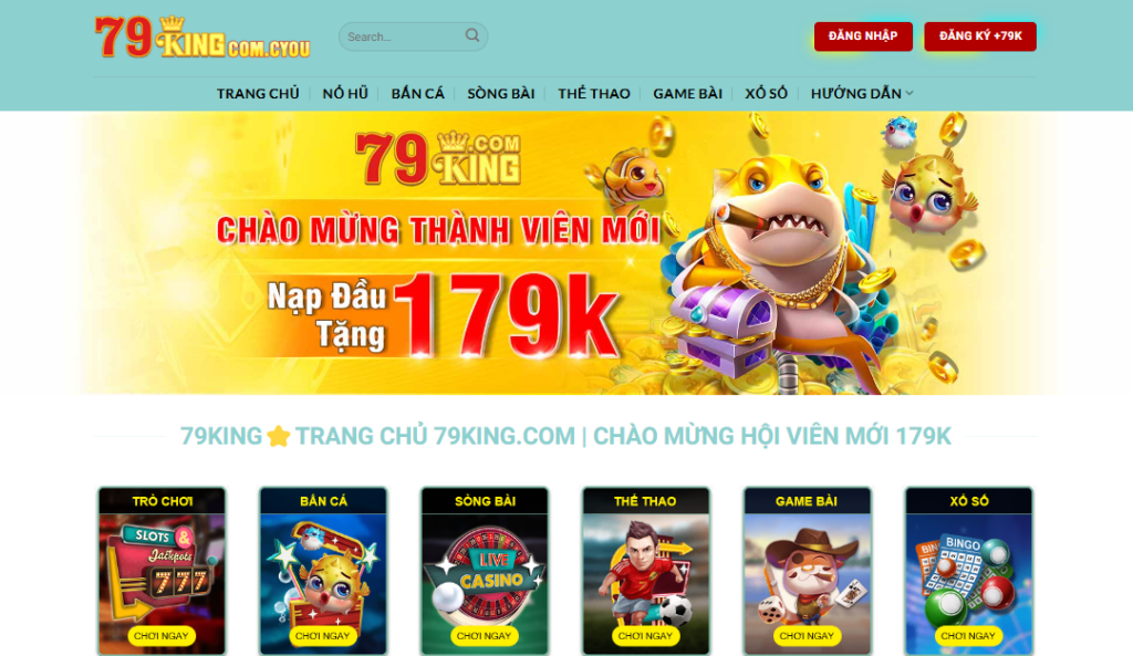 Giới thiệu tổng quan về nhà cái 79King